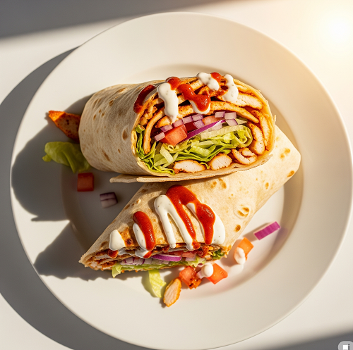 116 .chicken Doner Wrap 