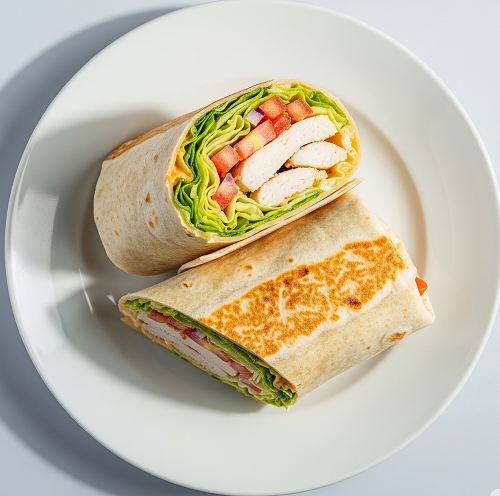 107. Chicken Shish Wrap 